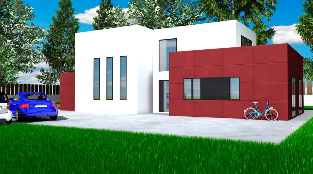 Casa Prefabricada de Hormigón Kuko – 4 D