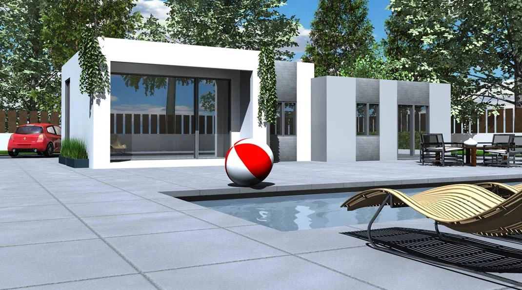 Casa Prefabricada de Hormigón Issei – 3 D