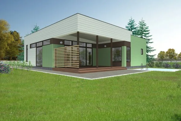 Casa Prefabricada Bezana 181