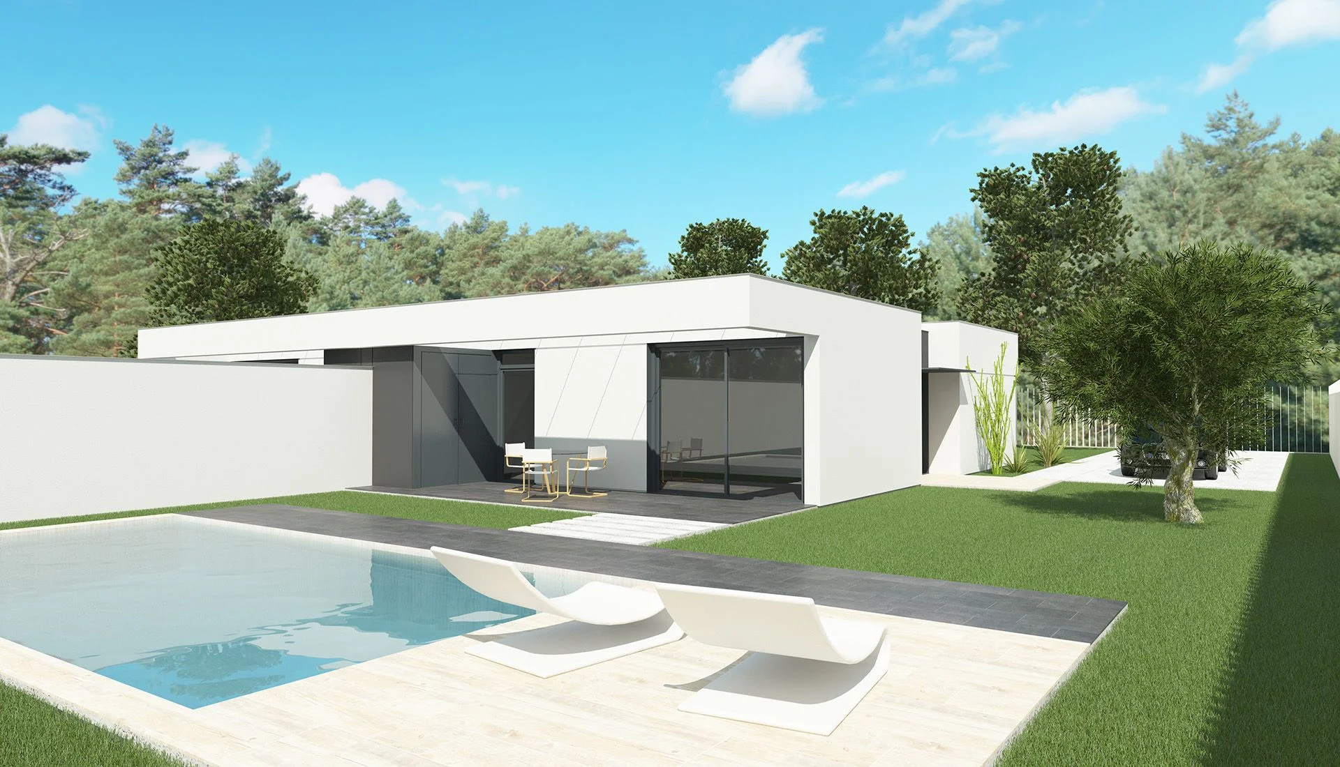 Casa Prefabricada Modelo Alba