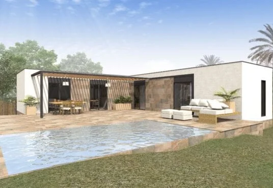 Casa Modular de 95m2 con terraza