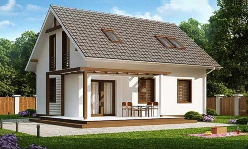 Casa de Madera Paris de 108 m2