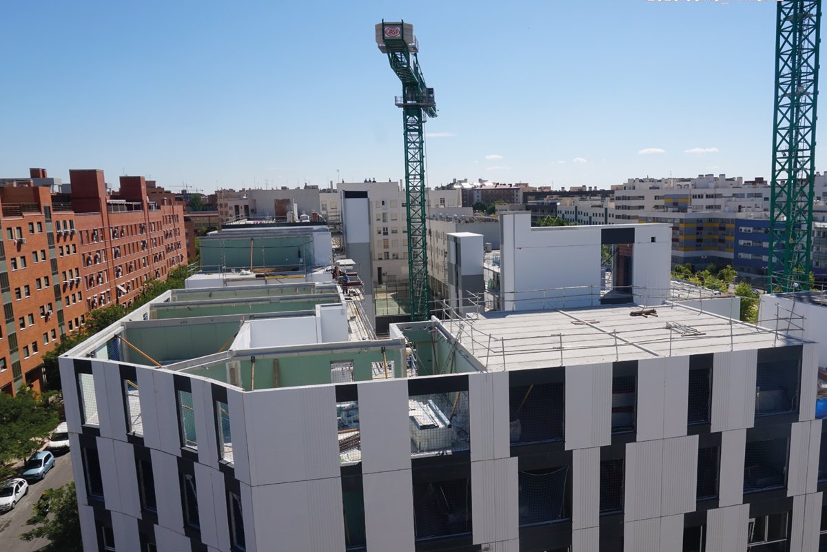 Fachada Industrializada Ávita Factory de Avintia y Cemex
