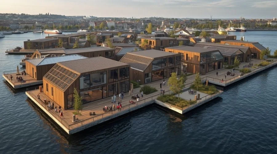 Países Bajos y Escandinavia lideran la experimentación con ciudades y puertos flotantes