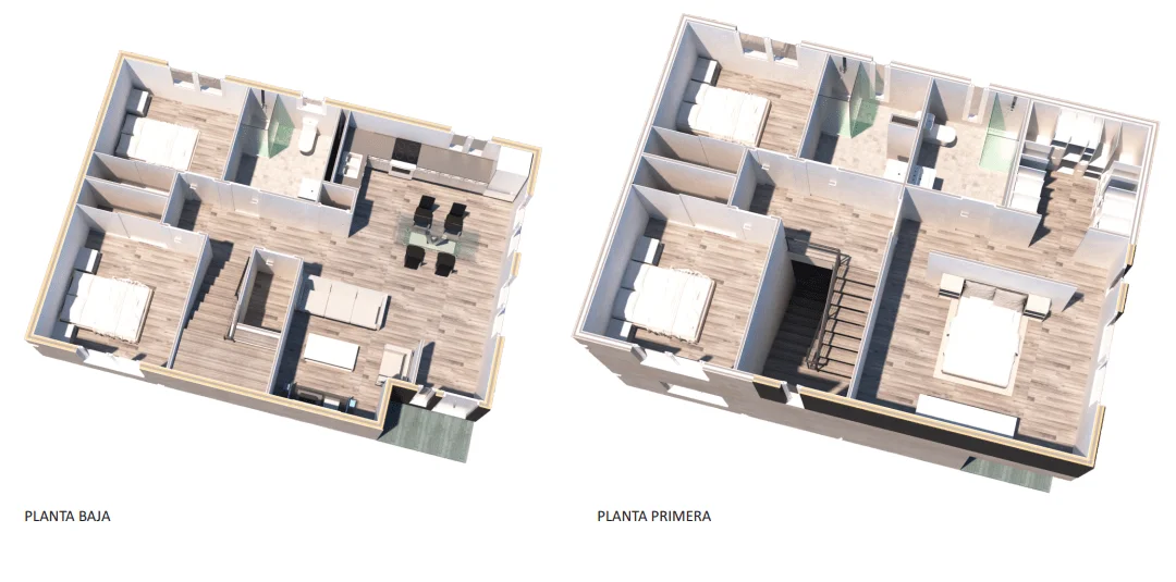 Casa Prefabricada Attis 151.5.3