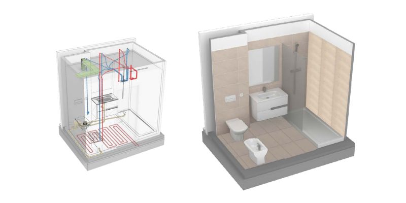 Baños Industrializados de Lignum Tech