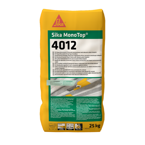 Sika MonoTop-4012 ES: mortero R4 para reparación y refuerzo de estructuras de hormigón