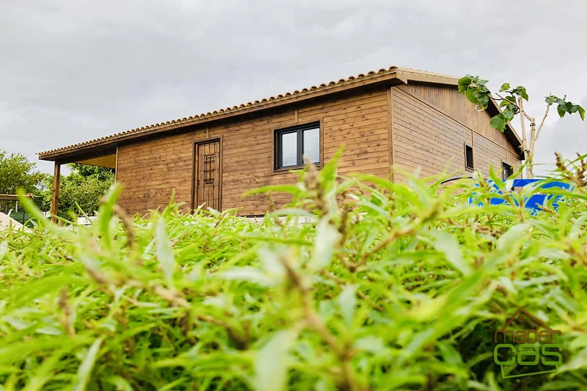 Casa de Madera 117m2 con porche