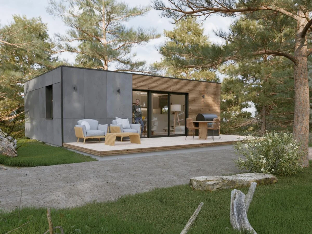 Casa Modular de 2 habitaciones