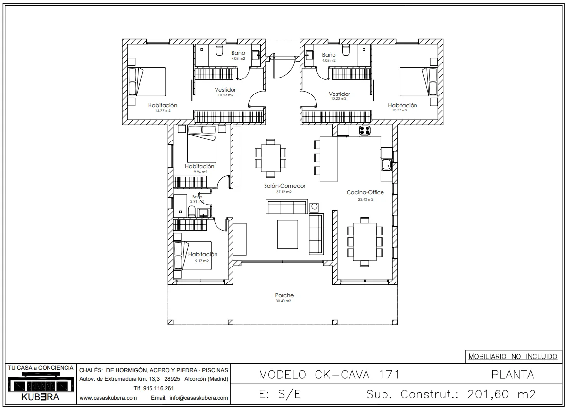 Vivienda Modular Cava 171