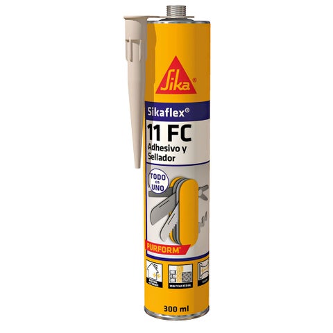 Sikaflex-11 FC Purform: adhesivo y sellador elástico para juntas y pegados en construcción