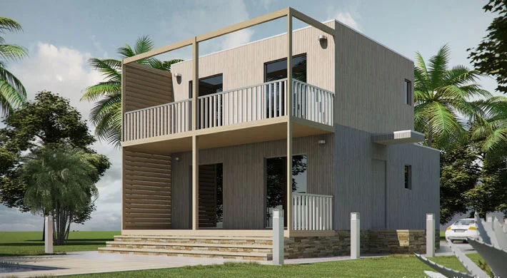Casa de Madera Natura Blu 102 Dúplex