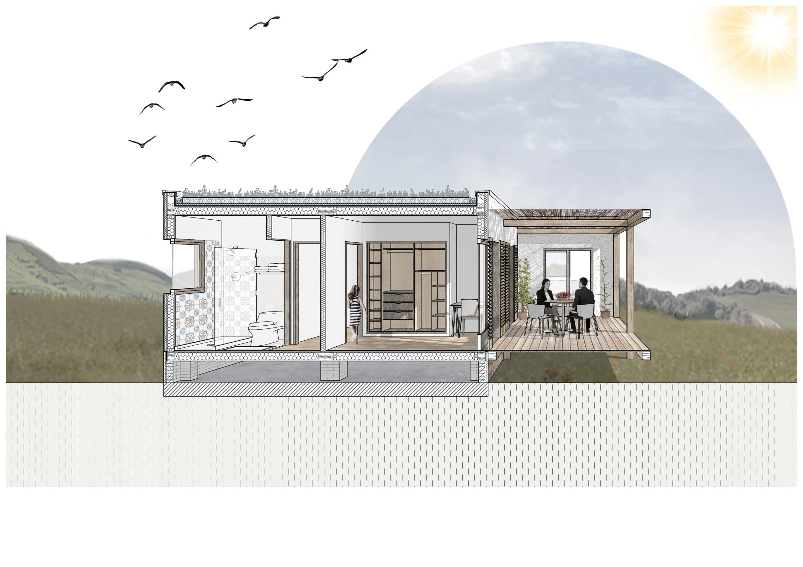 Casa Modular Galana 90m2