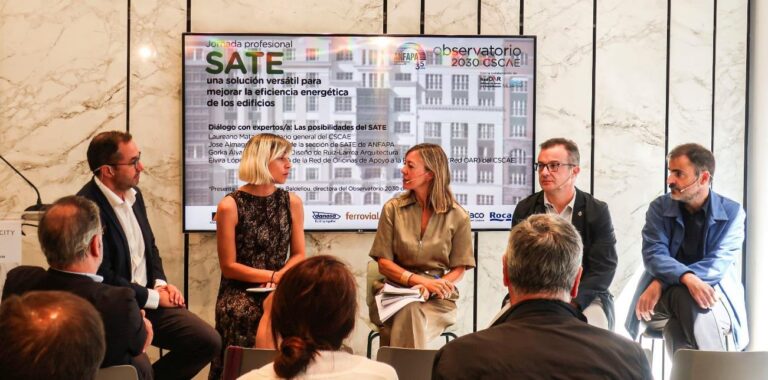 El OBSERVATORIO 2030 del CSCAE y ANFAPA organizan una jornada profesional sobre la versatilidad del sistema SATE 9754