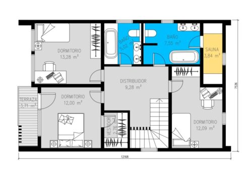 Casa Modular de Madera Barn-129 56416