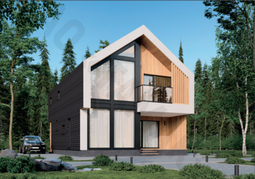 Casa Modular de Madera Barn-141 56419