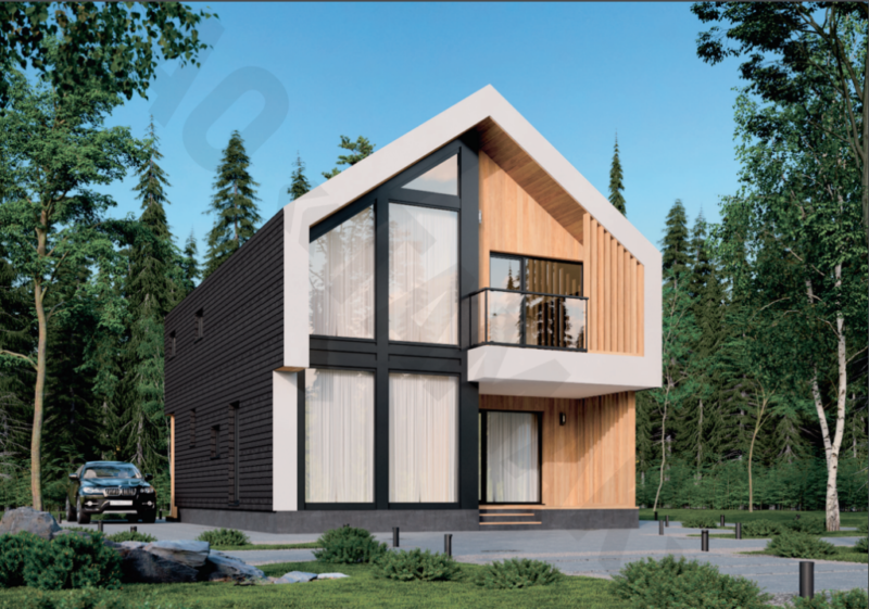 Casa Modular de Madera Barn-141 56419