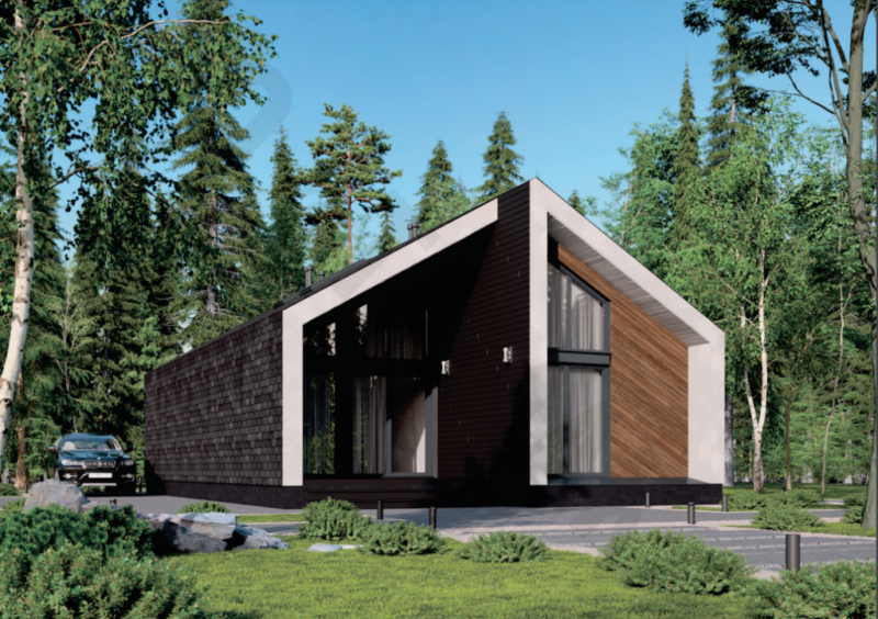 Casa Modular de Madera Scandi-84 56424