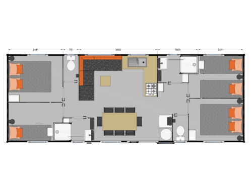 Casa Móvil Nirvana Quattro Space 56075