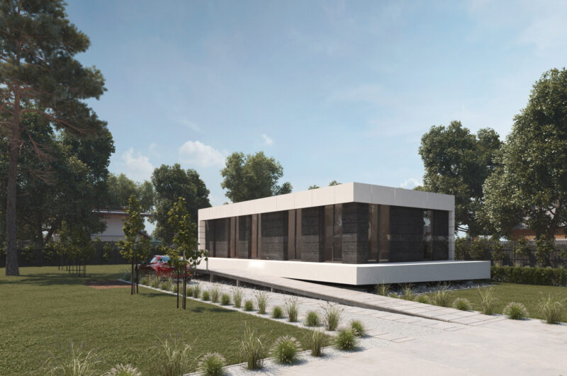 Casa Prefabricada de Hormigón H100 56428