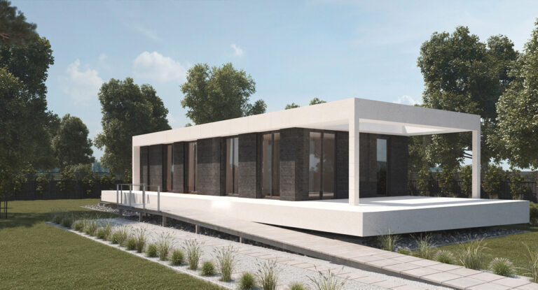 Casa Prefabricada de Hormig贸n H112 56432