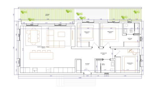 Casa Prefabricada de Hormigón H112 56433