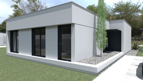 Casa Prefabricada Modelo Paula 56695