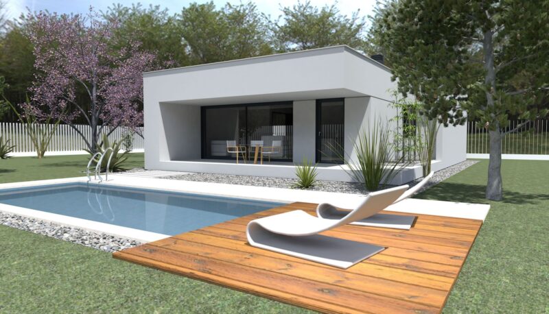 Casa Prefabricada Modelo Paula 56693