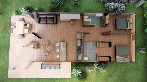 Minicasa Kube 2 55710