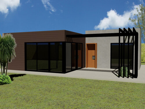 Casa Prefabricada Modular Medium 55580