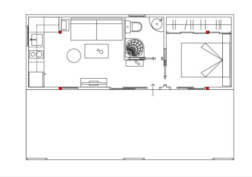 Minicasa Modular Studio 55585