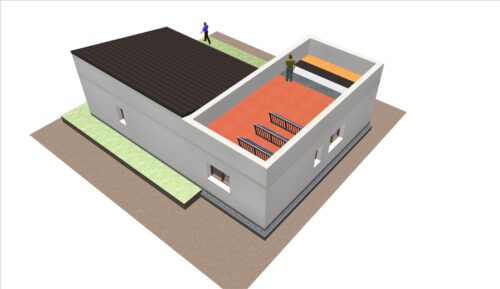 Casa Modular Moderna 111,00M² 54496