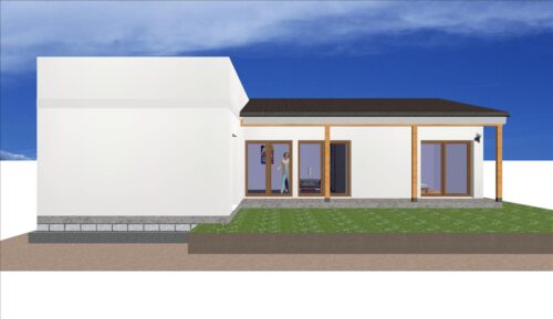 Casa Modular Moderna 111,00M² 54497