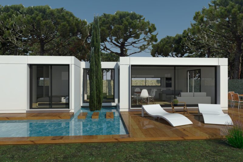 Casa Modular H-Kub 115