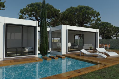 Casa Modular H-Kub 115 54667