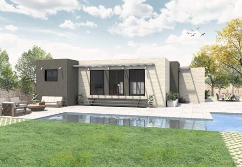 Casa Modular de 124M2 con 3 o 4 habitaciones 54377