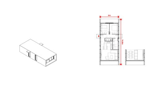 Casa Modular SmartLiving Optim SLA172+15 54337