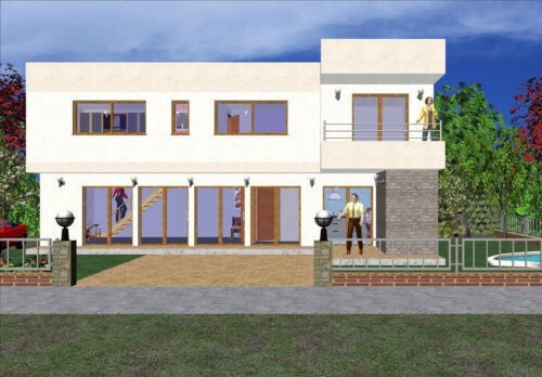 Casa Modular Moderna 173M2 54503