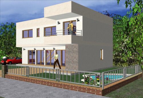 Casa Modular Moderna 173M2 54504