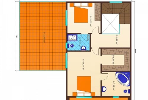 Casa Prefabricada Tipo Cubo de 198m2 54898