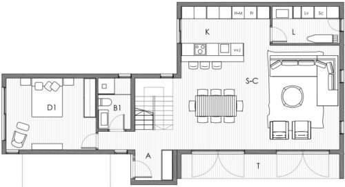 Casa Modular de 205m2 de dos plantas 54385