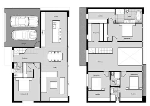 Casa Modular H-Kub.300 2P C 54680