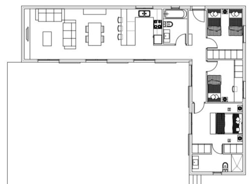 Casa Modular de 95m2 con terraza 54369
