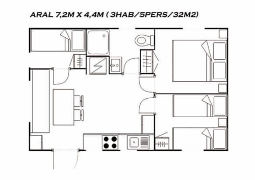Mobil Home Aral 55869