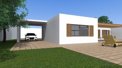 Vivienda Prefabricada Moderna Aurora 54030