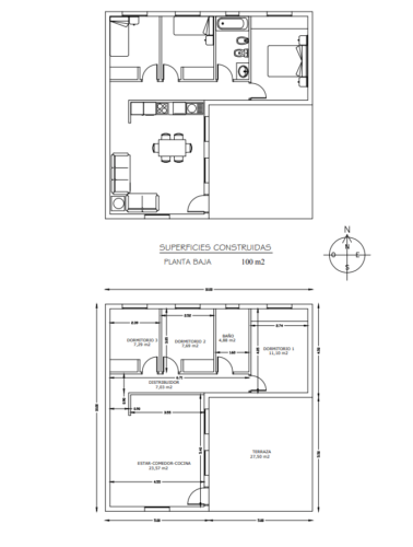 Casa Prefabricada Bilbao 100M2 56339