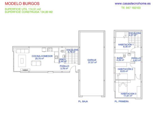 Casa Modular Modelo Burgos 56524