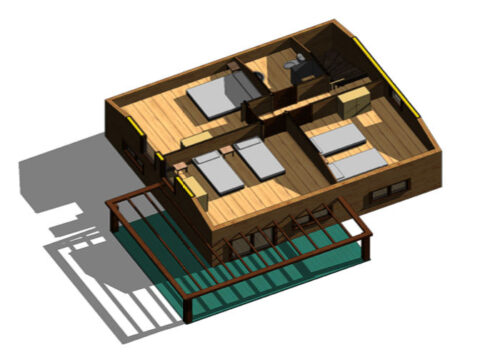 Casa de Madera Paris de 108 m2 54176