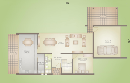 Casa Pasiva Grade 55548