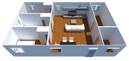Casa Contenedor Gran Reteco Home 56100